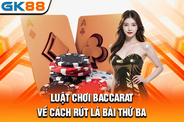 Luật chơi Baccarat về cách rút lá bài thứ ba